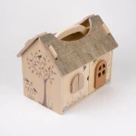 Egmont Toys drewniany domek z mebelkami i z wiewiórkami