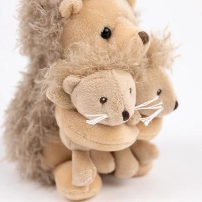 Pluszowy Jeżyk z bliźniakami Egmont Toys
