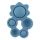 5401121031655_Silikonowa zabawka sensoryczna Pop It Triceratops Trixie Baby