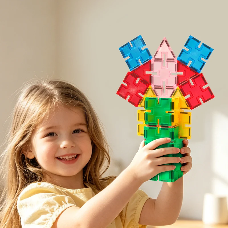 MD2417_Mideer Wonder Kingdom – klocki magnetyczne 48 elementów