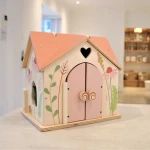 Tender Leaf Toys domek drewniany z mebelkami i akcesoriami Rosewood Cottage