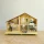 Mentari drewniany domek dla lalek z mebelkami Cedar Chalet