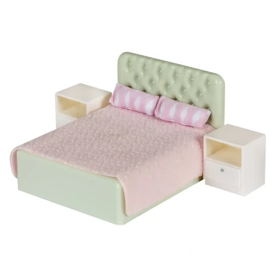 Lundby zestaw mebli do sypialni w domku dla lalek