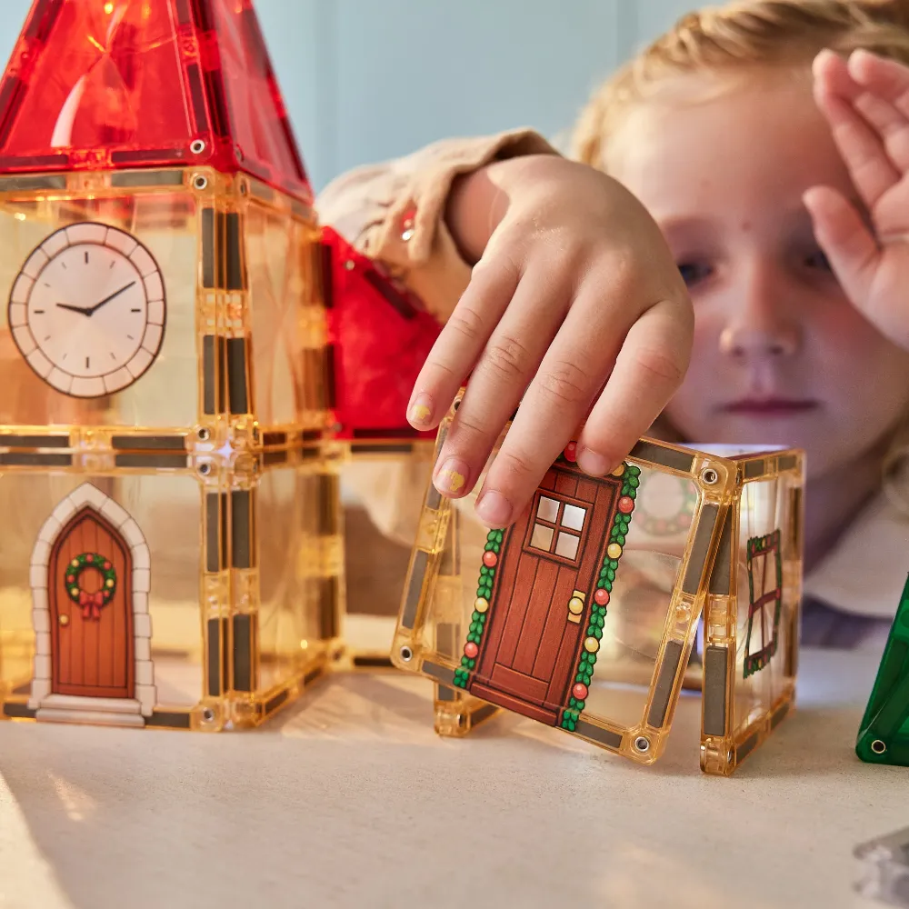Cleverclixx Christmas Village Advent Calendar – magnetyczny kalendarz adwentowy