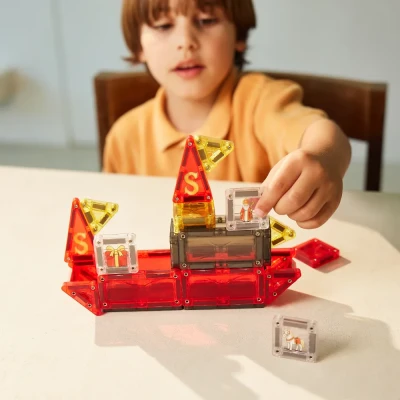 Cleverclixx klocki magnetyczne Mini Tiles Sinterklaas