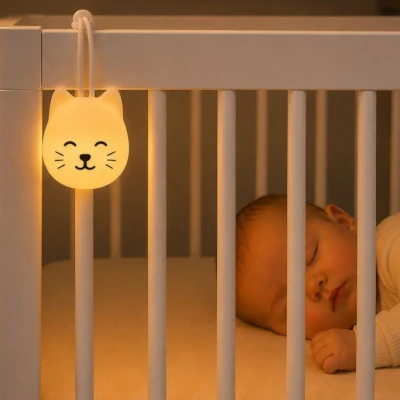Rabbit Friends lampka nocna do zawieszenia Kotek Momo