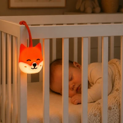 Rabbit Friends lampka nocna Lisek Nox do zawieszenia