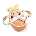Lilliputiens lalka dzidziuś w koszyczku z butelką i kocykiem Mela