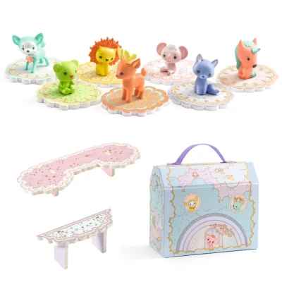 Djeco Tinyly Mini domek walizka Tiny Pets