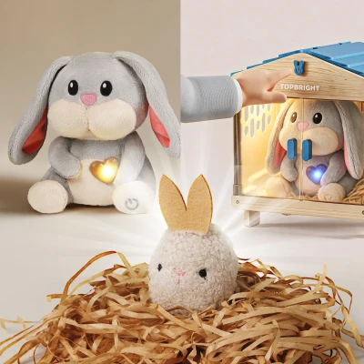 Topbright zabawka interaktywna królik Mummy Bunny