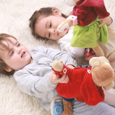 Sigikid edukacyjna przytulanka Małpka