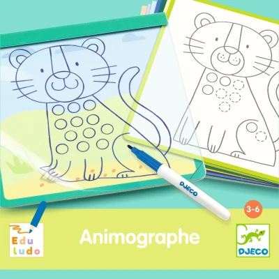 Djeco Eduludo Animographe kreatywna zabawa edukacyjna w rysowanie