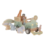Little Dutch autko jeep zabawka z figurkami Safari