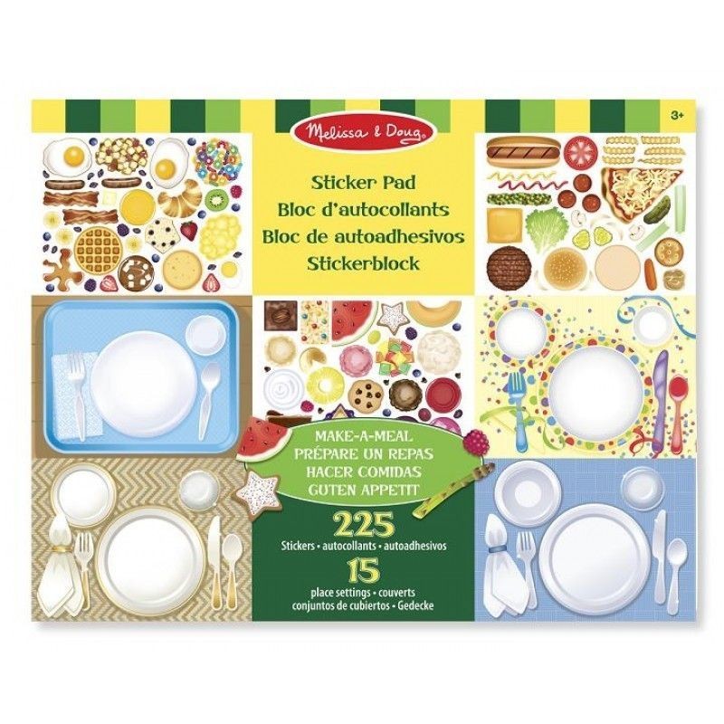 Melissa & Doug - Naklejki - Posiłek i Jedzenie