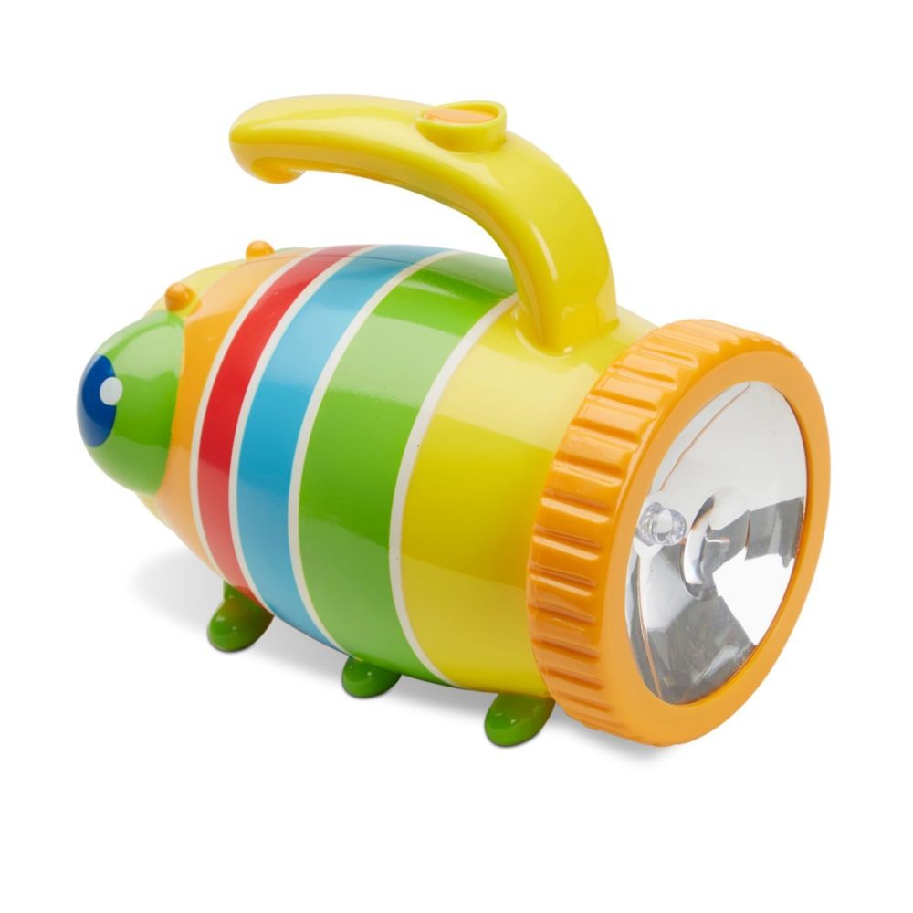 Melissa & Doug - Latarka na baterie - kolorowa pszczółka