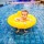 The Swim Essentials - Kółko treningowe dla dzieci żółte - Zwierzątka