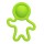 Fat Brain Toys - silikonowy gryzak - Lil Dimpl