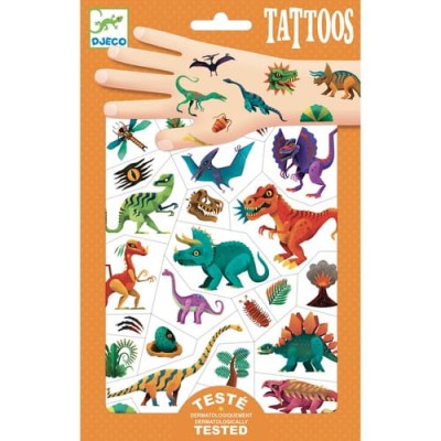 Djeco tatuaże Dinozaury