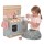 Drewniana Kuchnia dla Dzieci Tender Leaf Toys Mini Chef | Kuchnia Drewniana z Akcesoriami i Naczyniami, Piekarnik i Zlew z Drewna FSC, Zabawka w Gotowanie i Dom, Idealny Prezent dla Dziewczynki i Chłopca, dla 3-latka i 4-latki.