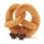 Pluszowy Precel Jellycat Amuseables Pretzel 18 cm | Miękka Przytulanka dla Niemowląt 0+ i Dzieci, Oryginalna Maskotka z Nóżkami, Bezpieczny od Urodzenia, Zabawny Prezent na Narodziny, Baby Shower i dla Fanów Designu, Jakość Premium.