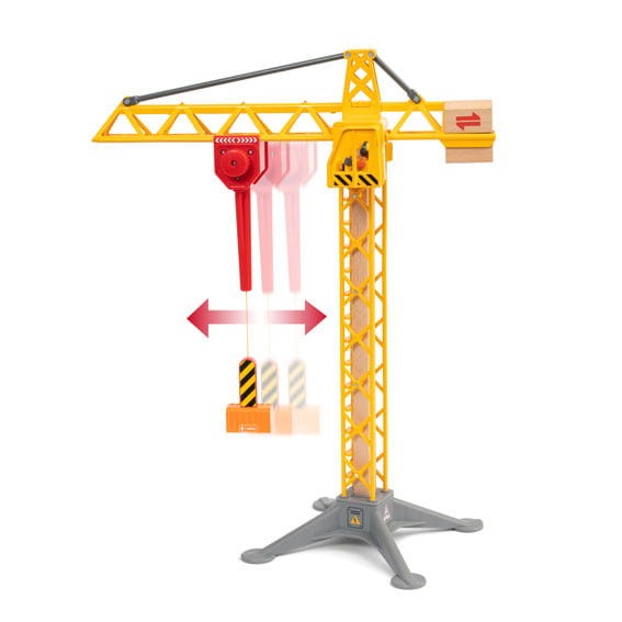 Brio - dźwig budowlany podświetlany Light Up Construction Crane