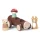 Tender Leaf Toys - drewniana leśna taksówka Timber Taxi