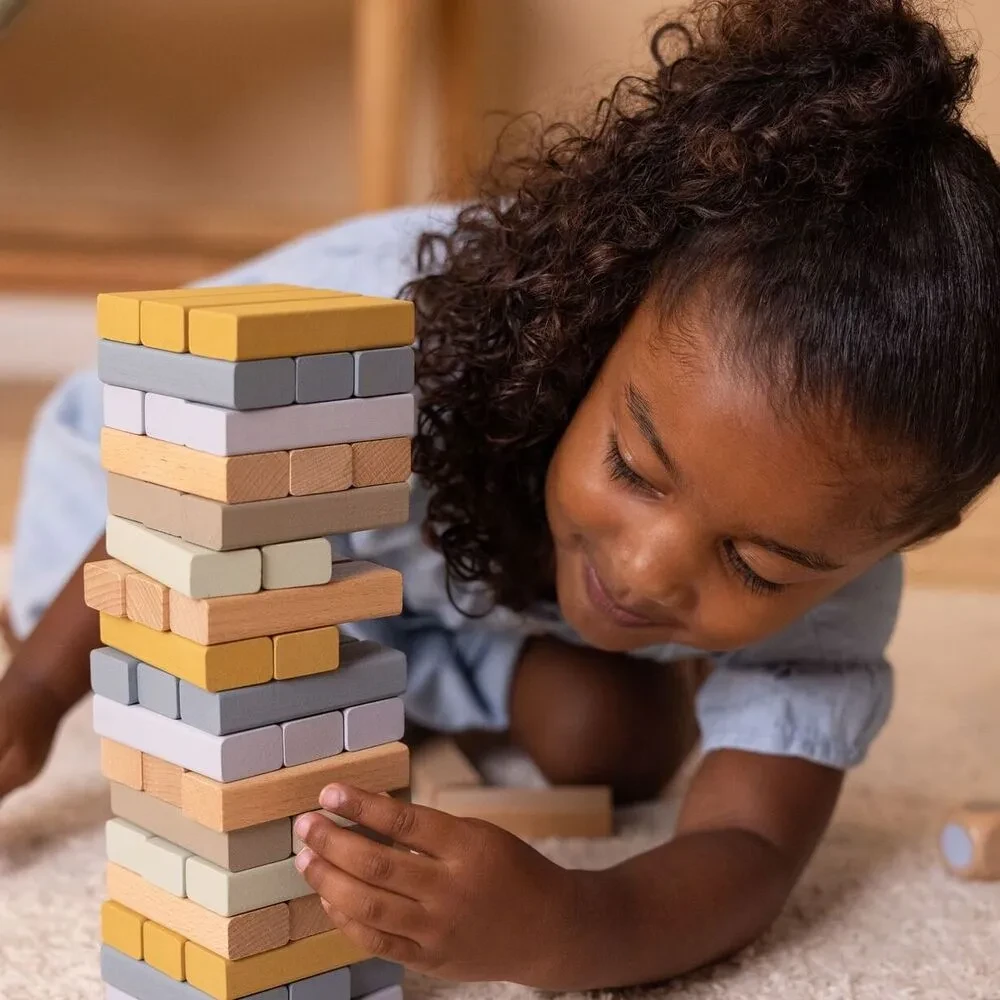 Little Dutch - gra Jenga Wooden tower game