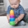 Fat Brain Toys Bąbelki Dimpl Wieża dla Dzieci 6m+ | Sensoryczne Kubeczki do Układania z Silikonowymi Bąbelkami, Rozwijają Motorykę, Koordynację Ręka-Oko i Zmysł Dotyku, Bezpieczna Zabawka do Kąpieli BPA-free, Idealny Prezent dla Niemowlaka.