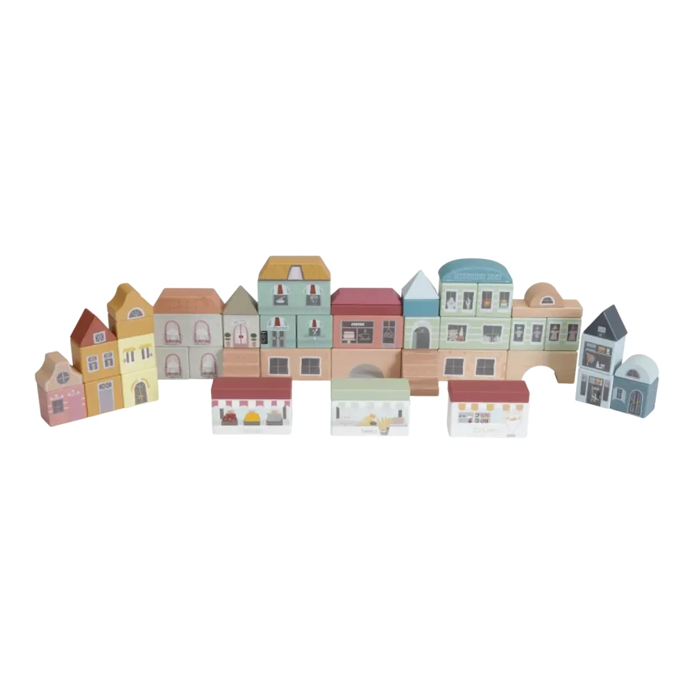 Little Dutch - drewniane klocki Miasto