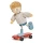 Tender Leaf Toys: laleczka Edward and his Skateboard