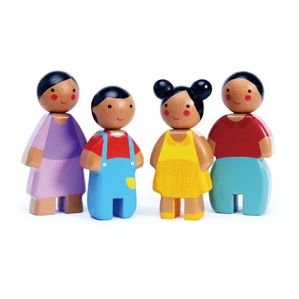 Tender Leaf Toys - drewniane laleczki Sunny Doll Family