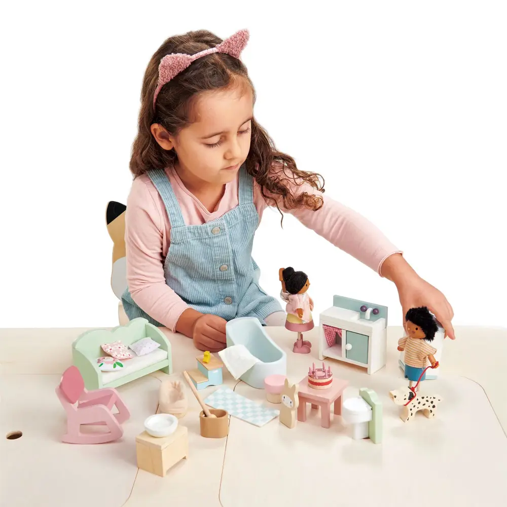 Tender Leaf Toys - mebelki do domku Countryside Furniture Set