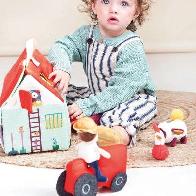 Lilliputiens domek materiałowy Farma