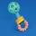 Sassy zabawka sensoryczna Peek-a-Boo Beads Rattle