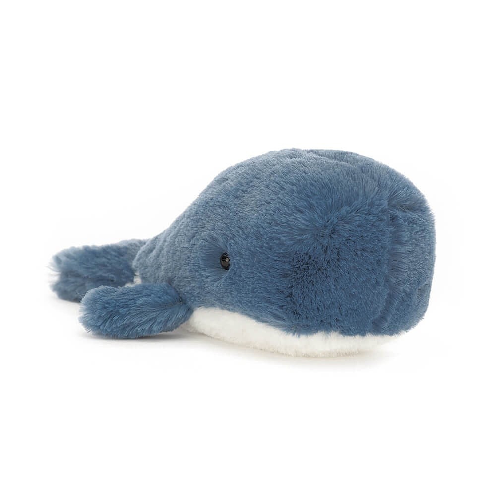 Jellycat maskotka Wavelly Whale Blue