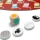 BS Toys Gra Obserwacyjna Kot w Kapeluszu dla Dzieci 6+ Gigantyczna Plansza 60 cm, Rodzinna Gra na Spostrzegawczość, Refleks i Koncentrację, Zawiera Drewniane Elementy i 42 Guziki, Wspiera Logiczne Myślenie, Prezent dla Dziecka i na Przyjęcia