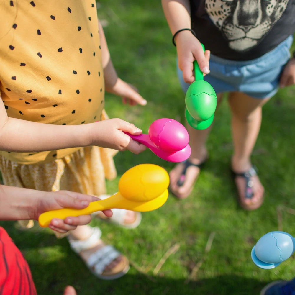 BS Toys gra wyścig jajko na łyżce