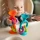 Zabawka sensoryczna dla niemowlaka 6m+ Fat Brain Toys Bobo – gryzak, grzechotka i przyssawka, prezent na baby shower lub wyprawkę, rozwój zmysłów i ukojenie przy ząbkowaniu