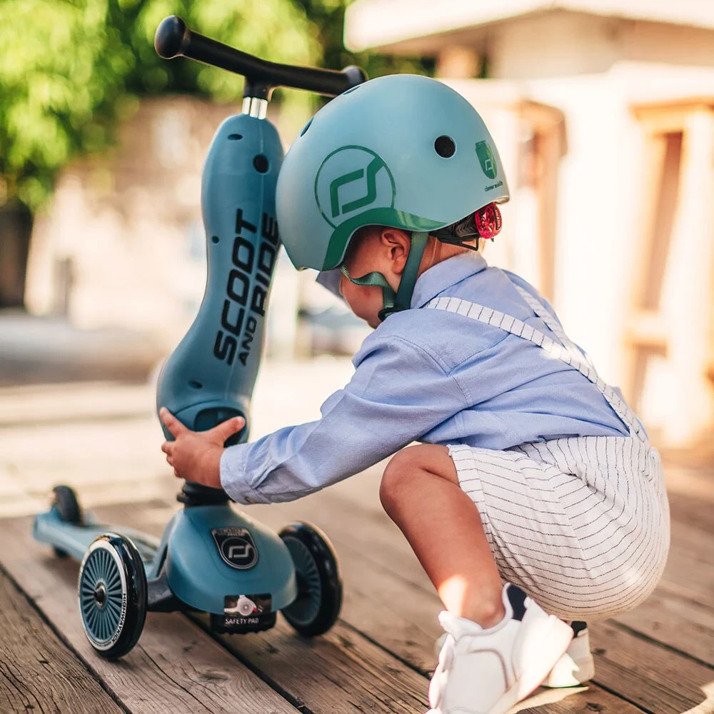 Scoot & Ride Highwaykick 1 hulajnoga zestaw z kaskiem XXS-S