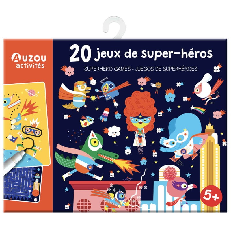 Auzou łamigłówki Superbohaterowie