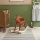 Kids Concept konik drewniany na biegunach klasyczny orange red
