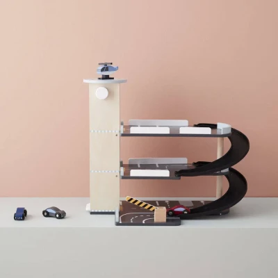 Kids Concept drewniany garaż samochodowy