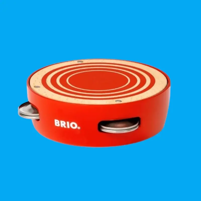 Brio tamburyn drewniany Musical Tambourine