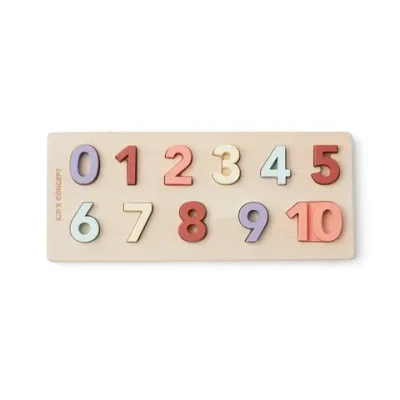 Kids Concept drewniana układanka numeryczna