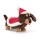 Jellycat pluszowy piesek Winter Warmer Otto Sausage Dog