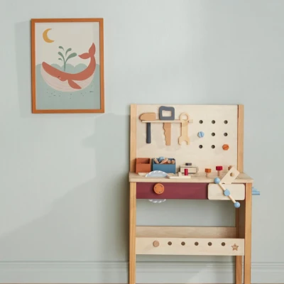 Kids Concept warsztat drewniany z narzędziami