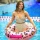 Swim Essentials koło do pływania Panterka Róż 90 cm