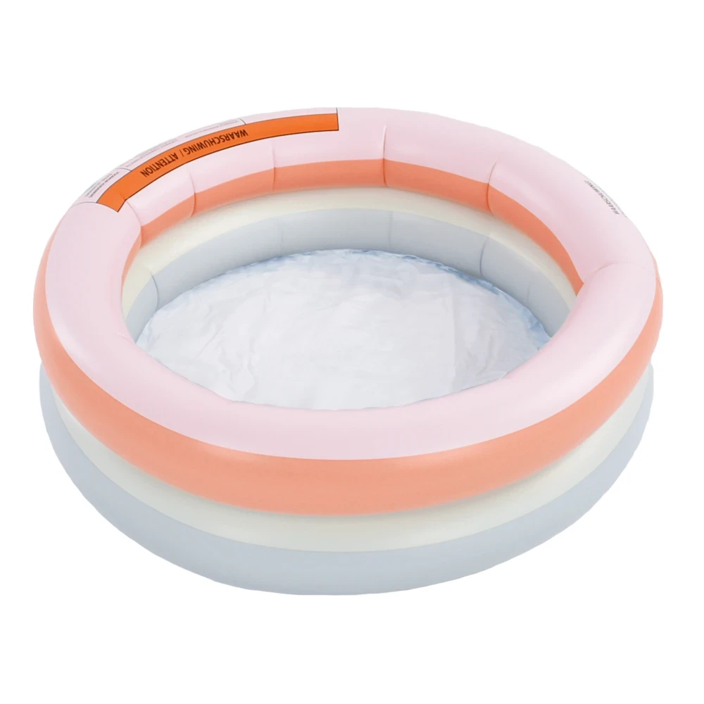 Dmuchany Basenik dla Dzieci 60 cm Swim Essentials Rainbow | Mały Basen Ogrodowy i Plażowy dla Maluchów 1+, Brodzik Dmuchany z PVC bez BPA, Wspiera Oswajanie z Wodą i Bezpieczną Zabawę, Prezent na Roczek, dla Dziewczynki i Chłopca.