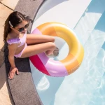 Swim Essentials kolorowe koło do pływania Tęcza 90 cm