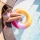 Swim Essentials koło do pływania w basenie Tęcza 90 cm